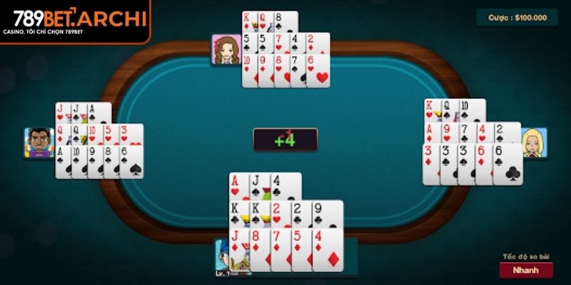 Chiến lược sắp xếp mậu binh 789bet thông minh 